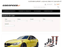 Tablet Screenshot of godspeedproject.com